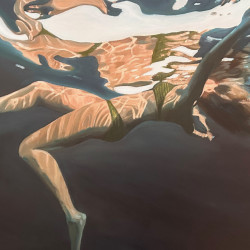 painting by Alexa de los Reyes, "Ask the Beasts"